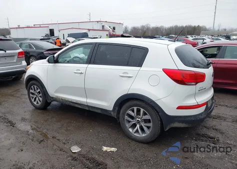 2015 Kia Sportage Lx from USA, damaged, VIN KNDPB3AC4F7677426
